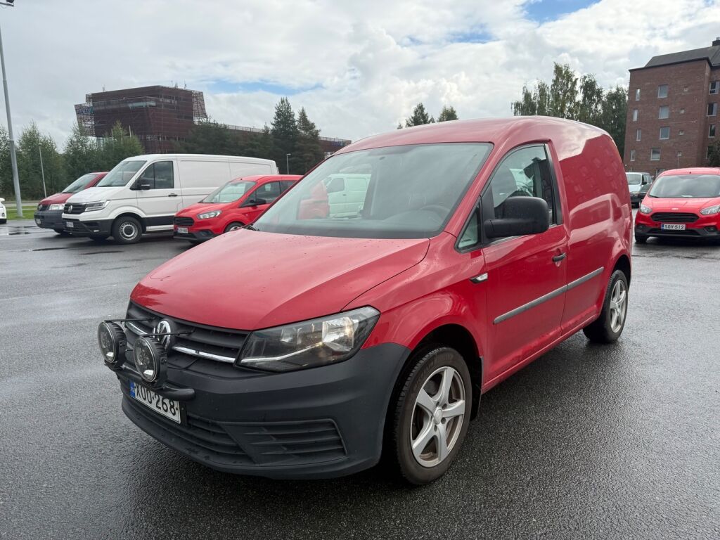Volkswagen Caddy 2018 Punainen