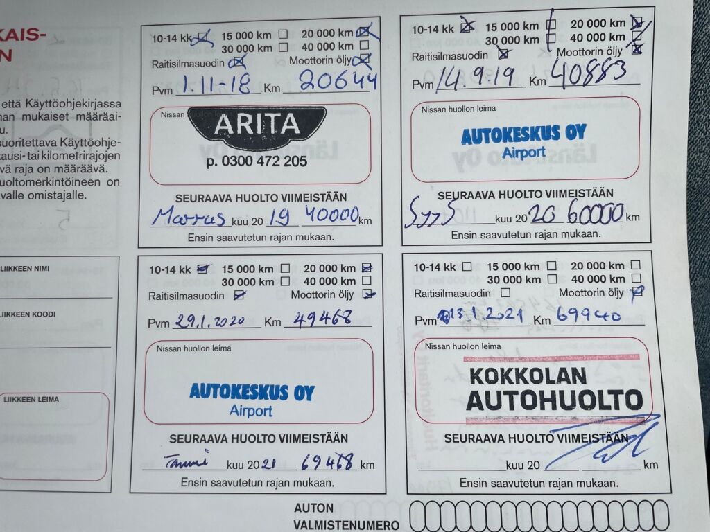 Nissan Qashqai 2018 Sininen