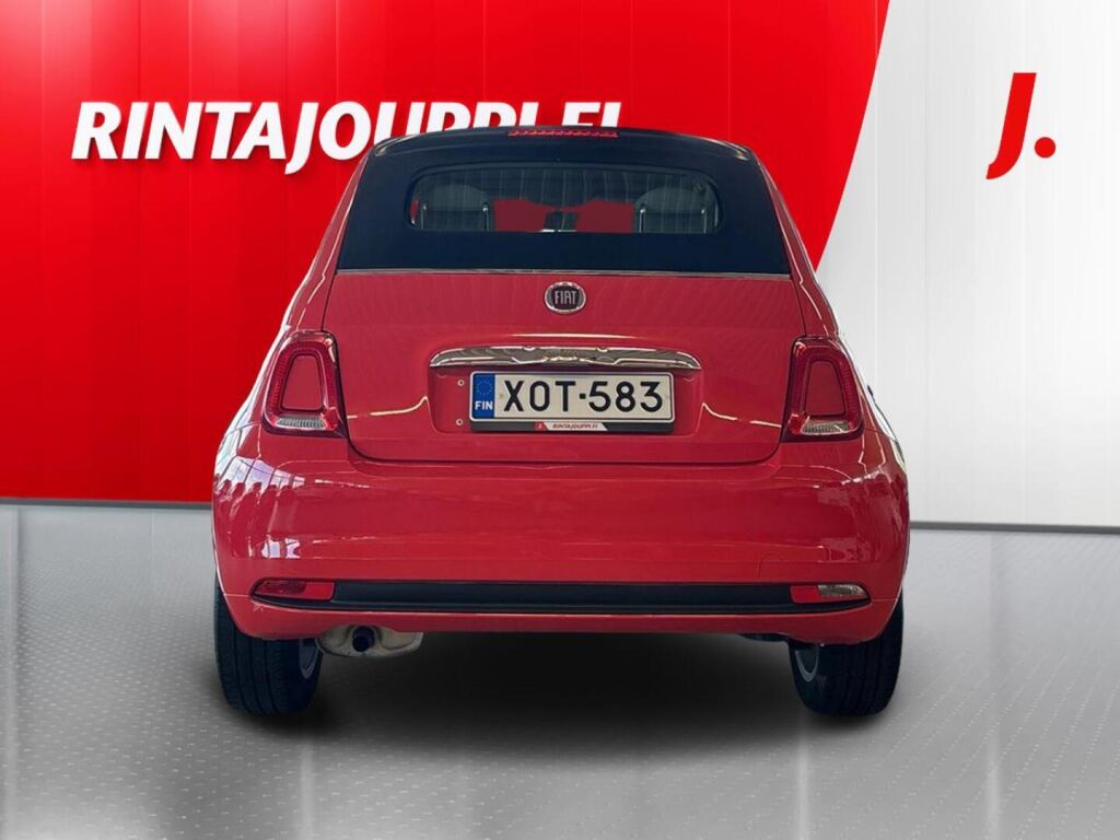 Fiat 500C 2019 Punainen