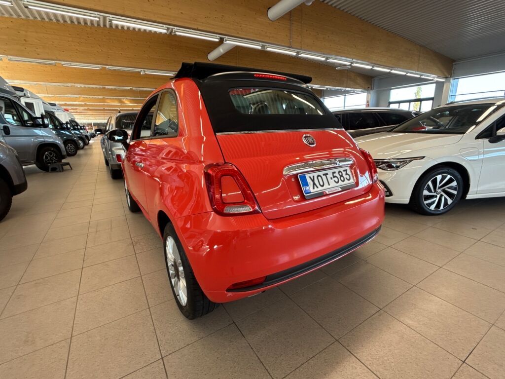Fiat 500C 2019 Punainen