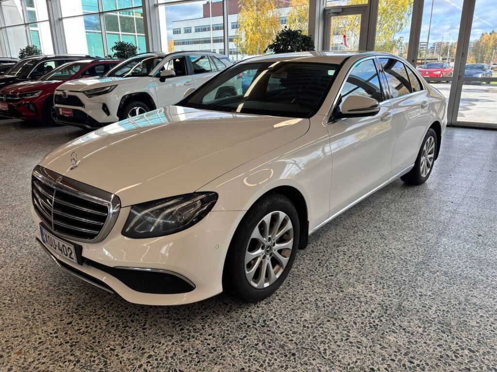 Mercedes-Benz E 2018 Valkoinen