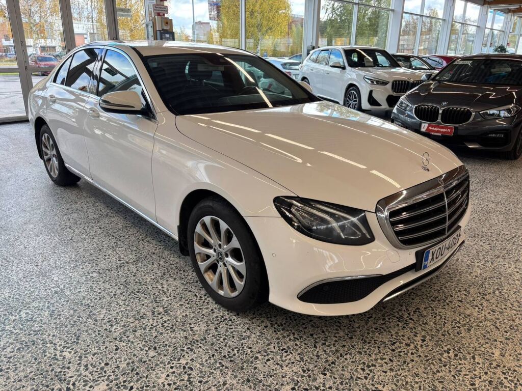 Mercedes-Benz E 2018 Valkoinen