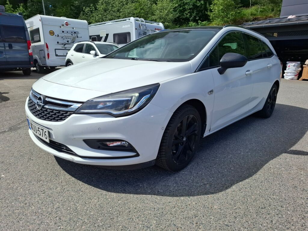 Opel Astra 2018 Valkoinen