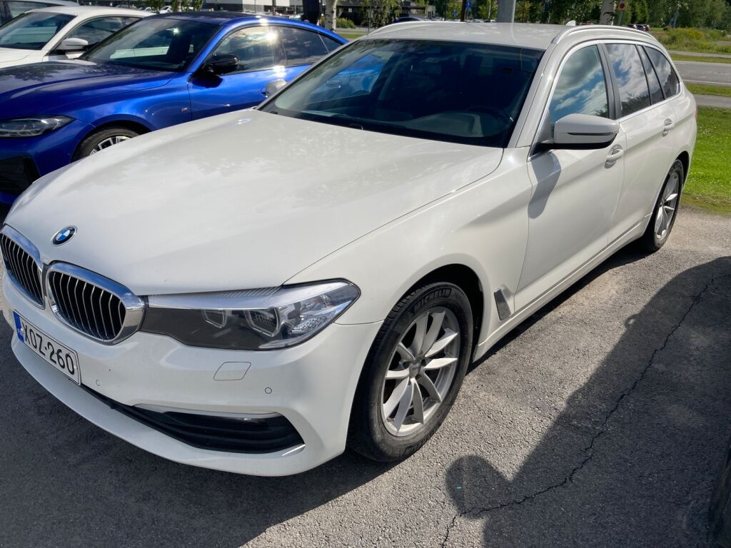 BMW 520 2018 Valkoinen