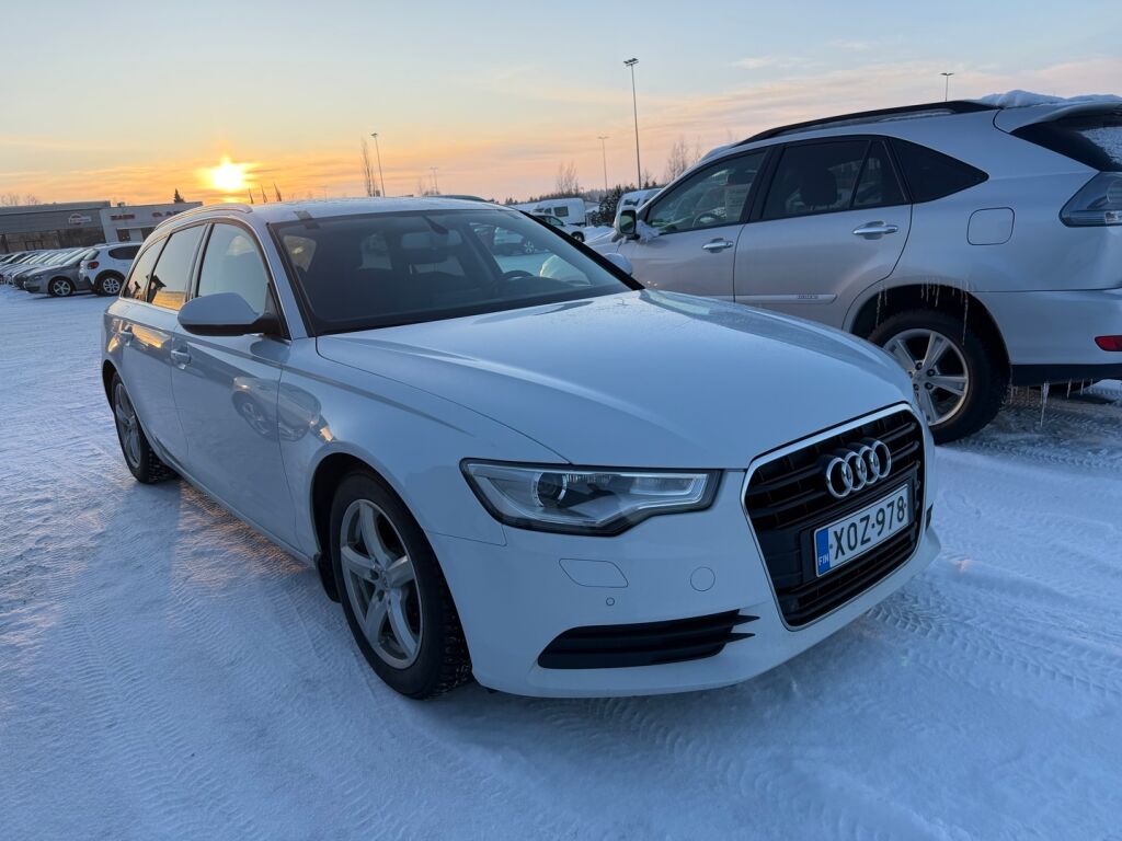 Audi A6 2014 Valkoinen