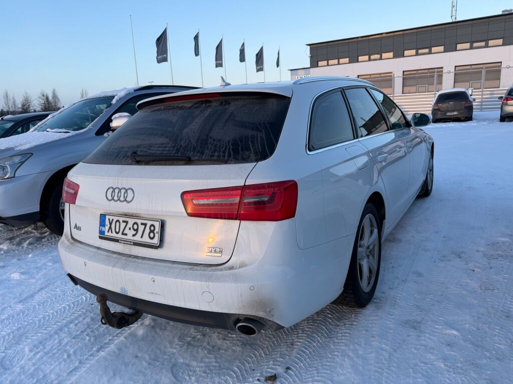 Audi A6 2014 Valkoinen