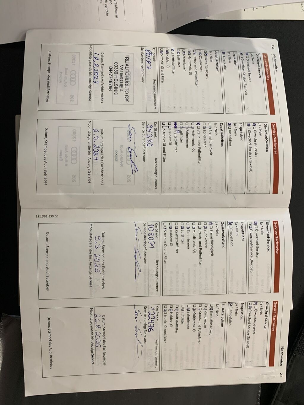 Audi A3 2014 Valkoinen