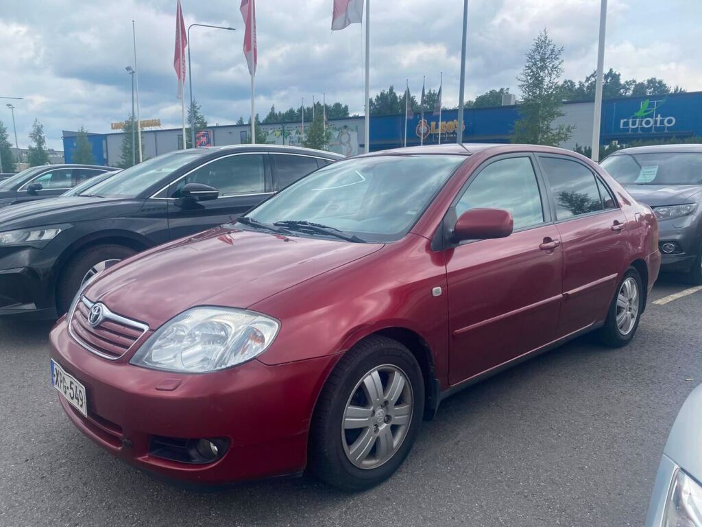 Toyota Corolla 2005 Punainen