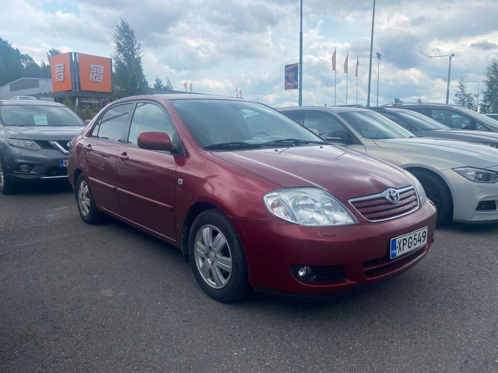 Toyota Corolla 2005 Punainen