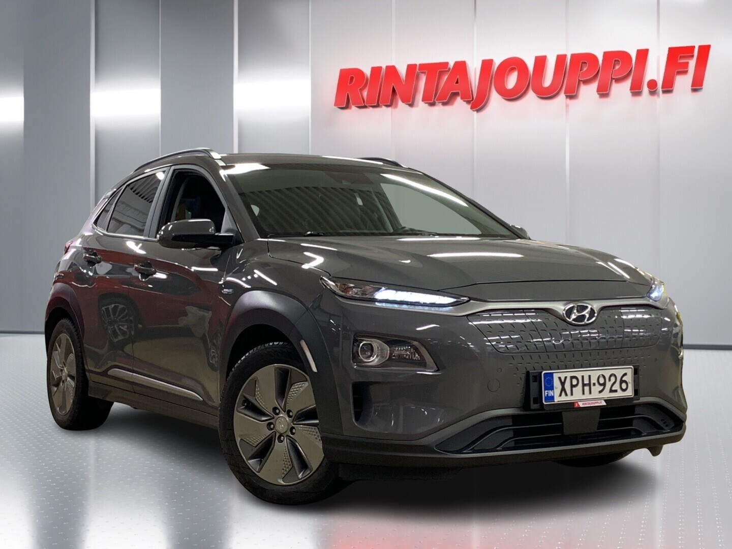 Harmaa Hyundai KONA