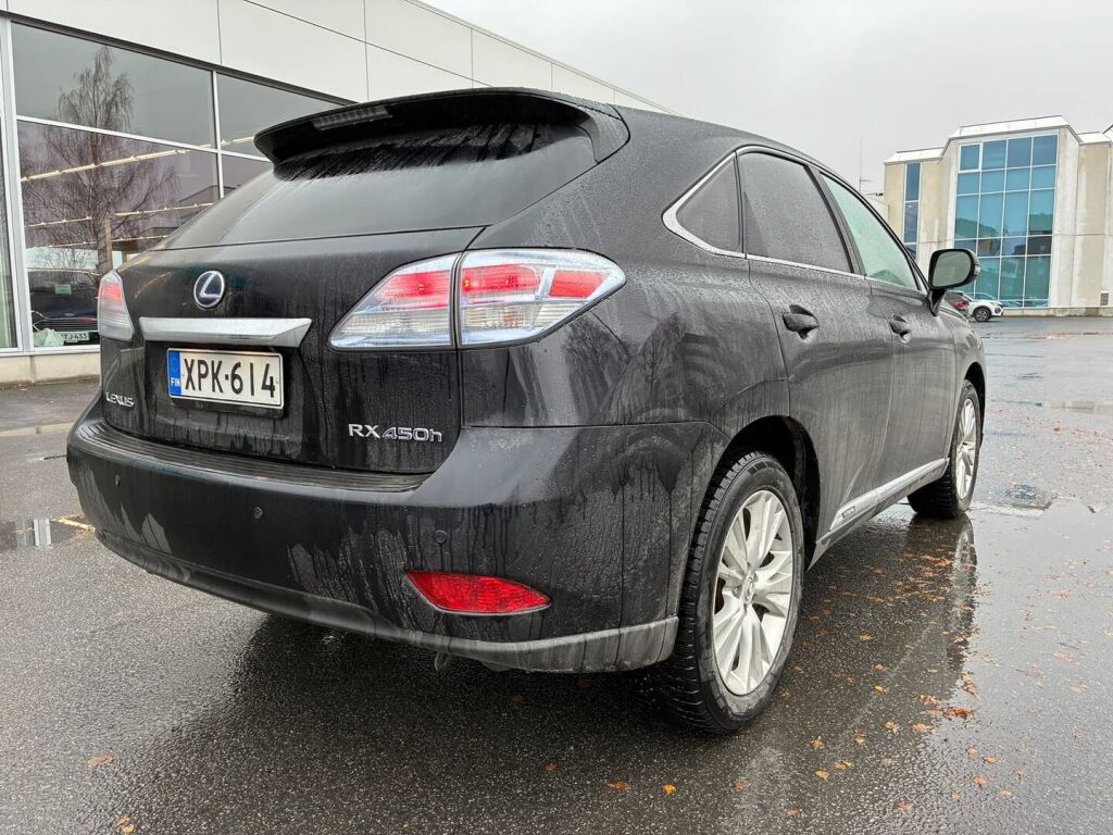Lexus RX 2012 Musta