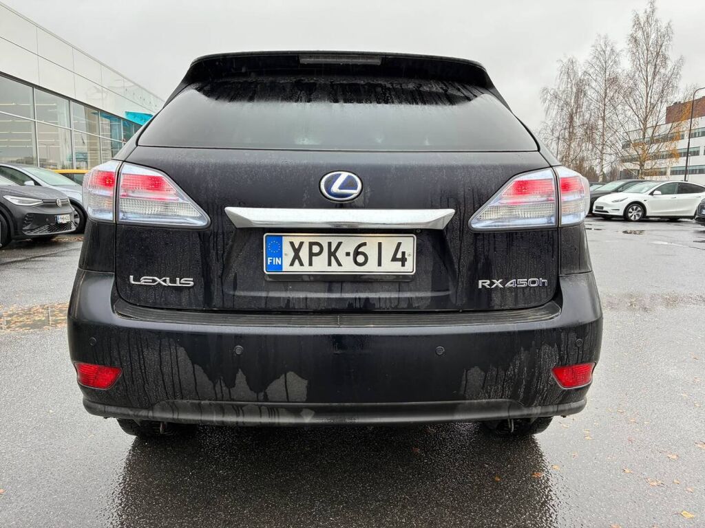 Lexus RX 2012 Musta