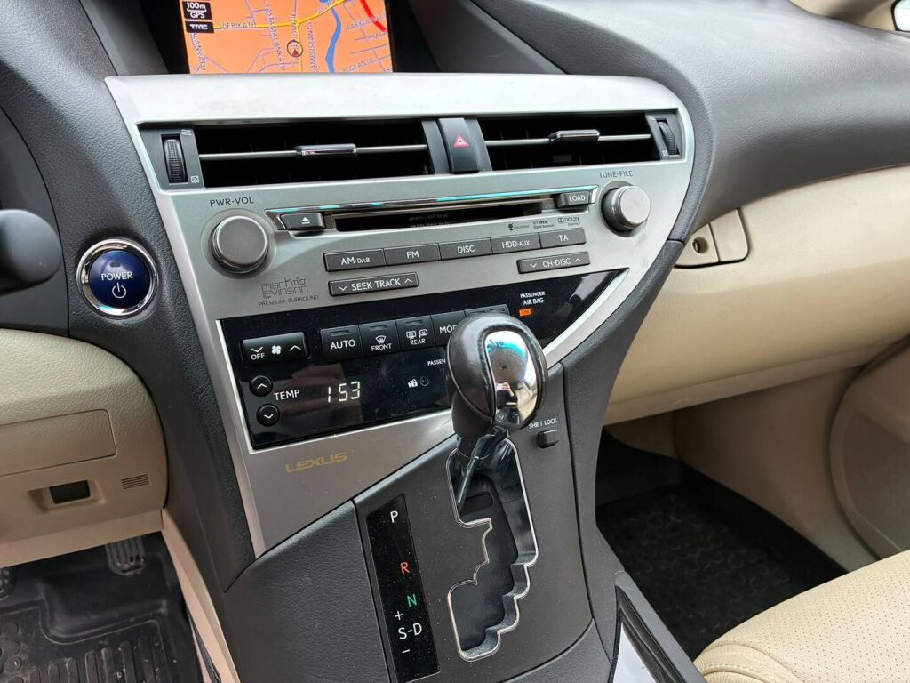 Lexus RX 2012 Musta