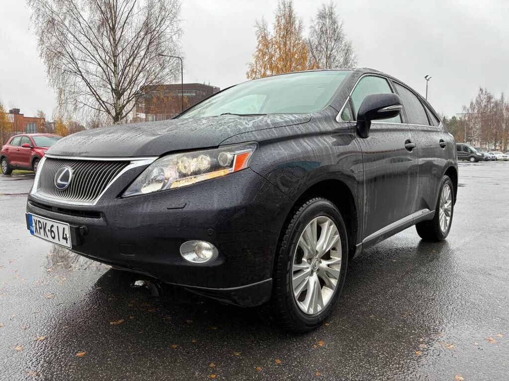 Lexus RX 2012 Musta