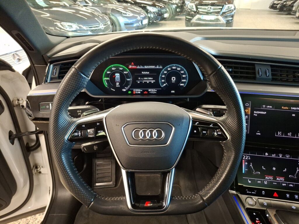 Audi e-tron 2020 Valkoinen