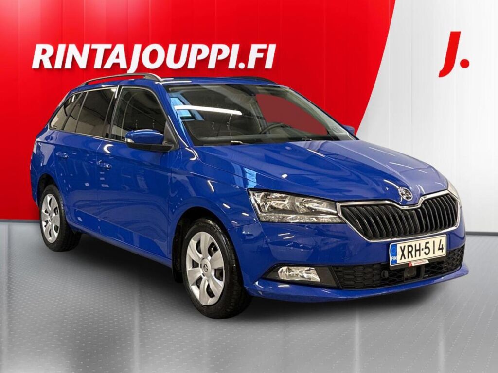 Skoda Fabia 2020 Sininen