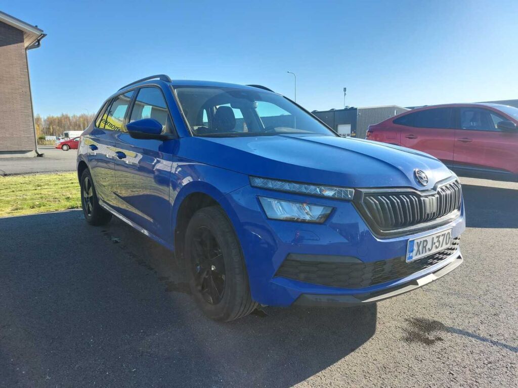 Skoda Kamiq 2022 Sininen
