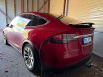 Tesla Model X 2017 Punainen