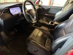 Tesla Model X 2017 Punainen