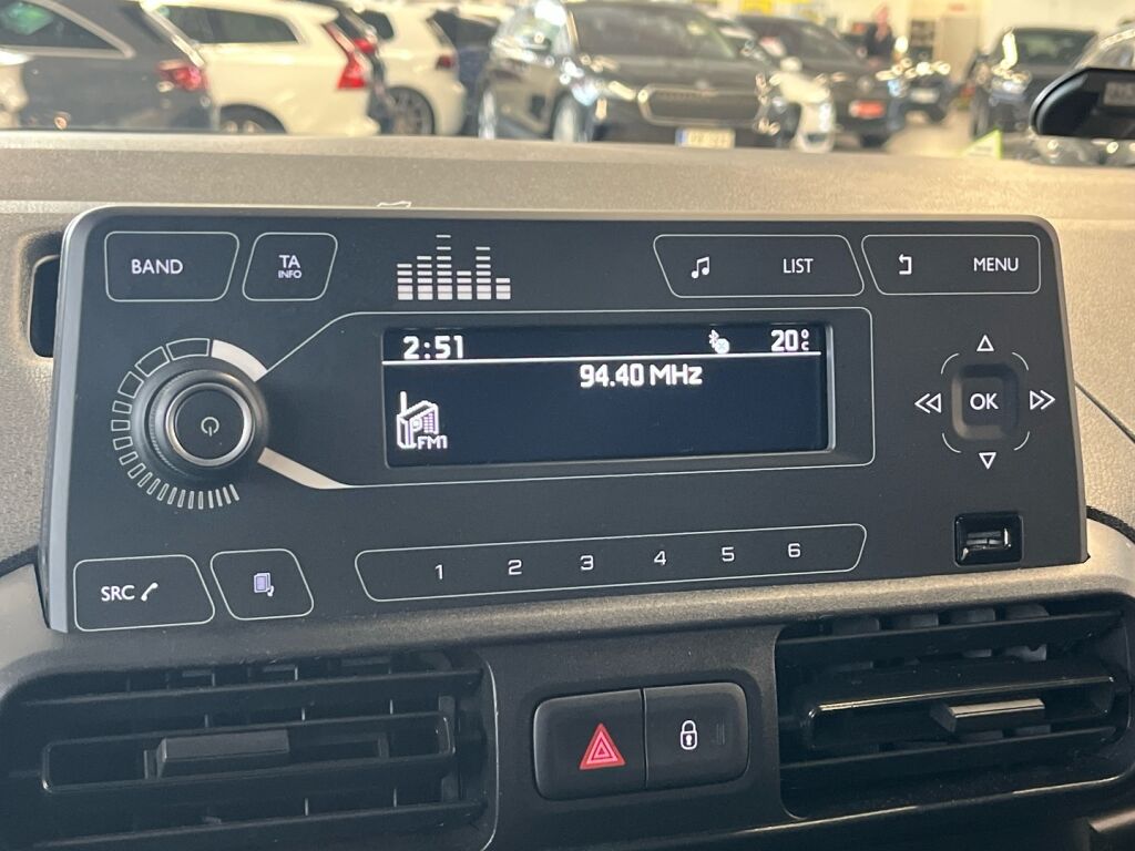 Peugeot Partner 2023 Valkoinen