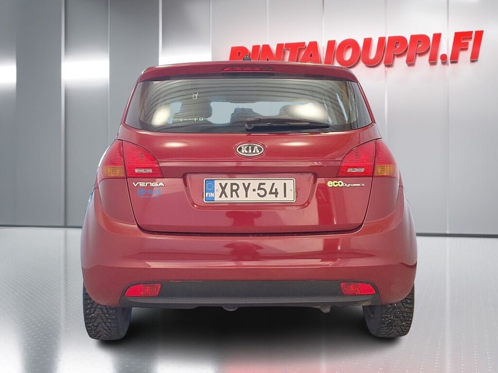 Kia Venga 2011 Punainen