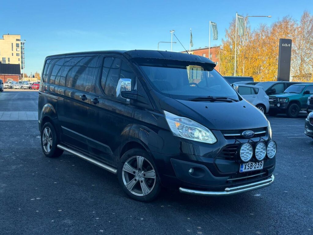 Ford Transit Custom 2017 Musta