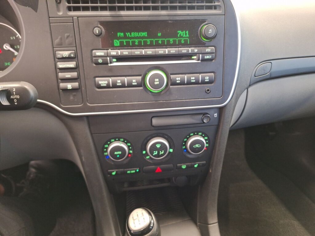 Saab 9-3 2007 Musta