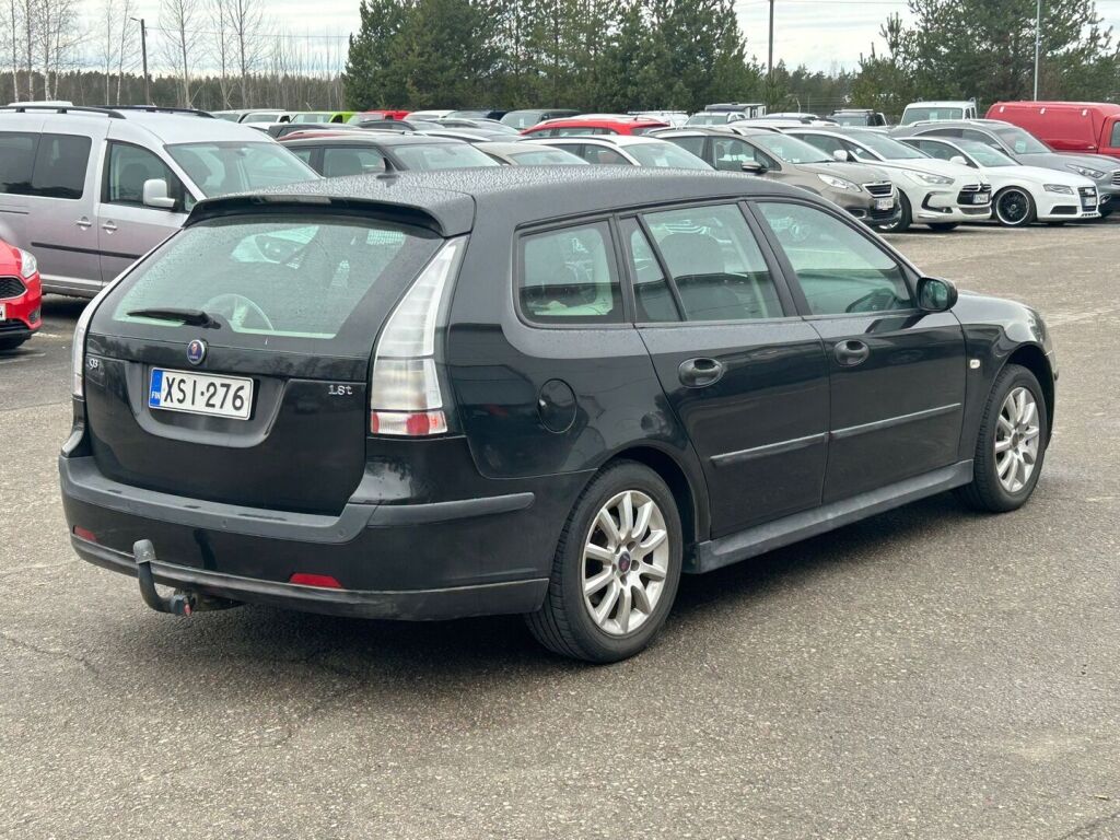 Saab 9-3 2007 Musta