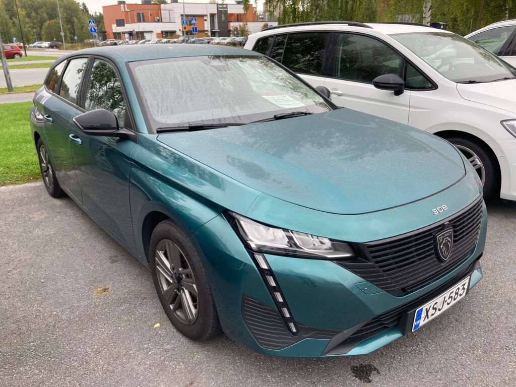 Peugeot 308 2023 Metallinhohto Vihreä