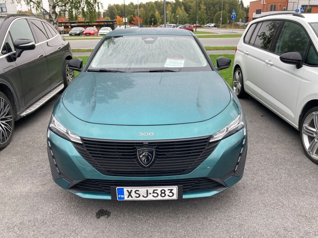 Peugeot 308 2023 Metallinhohto Vihreä