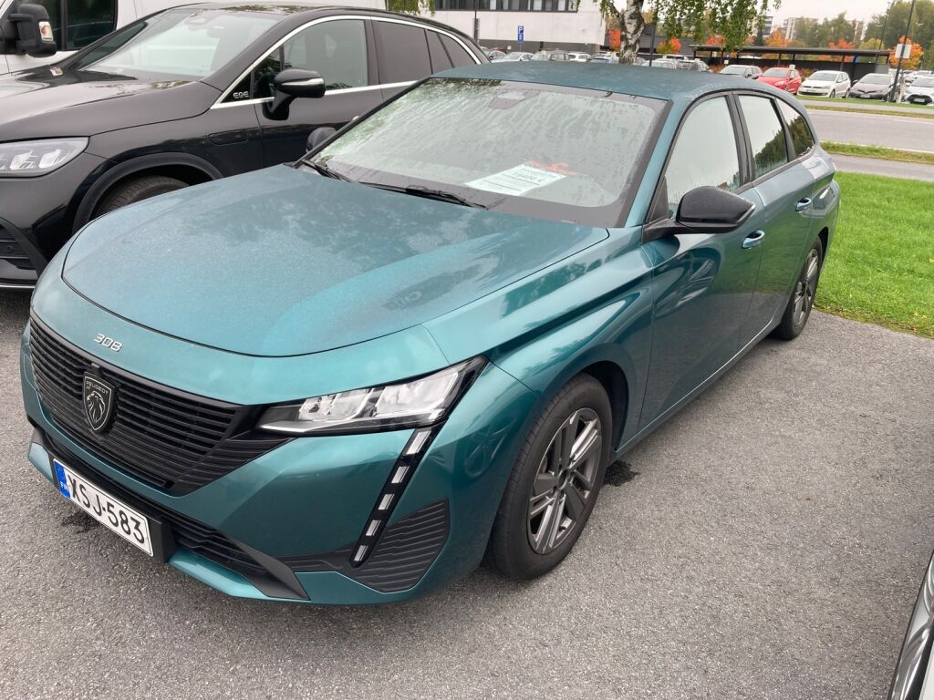 Peugeot 308 2023 Metallinhohto Vihreä