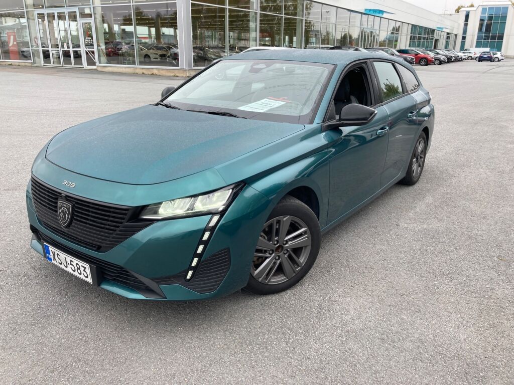Peugeot 308 2023 Metallinhohto Vihreä