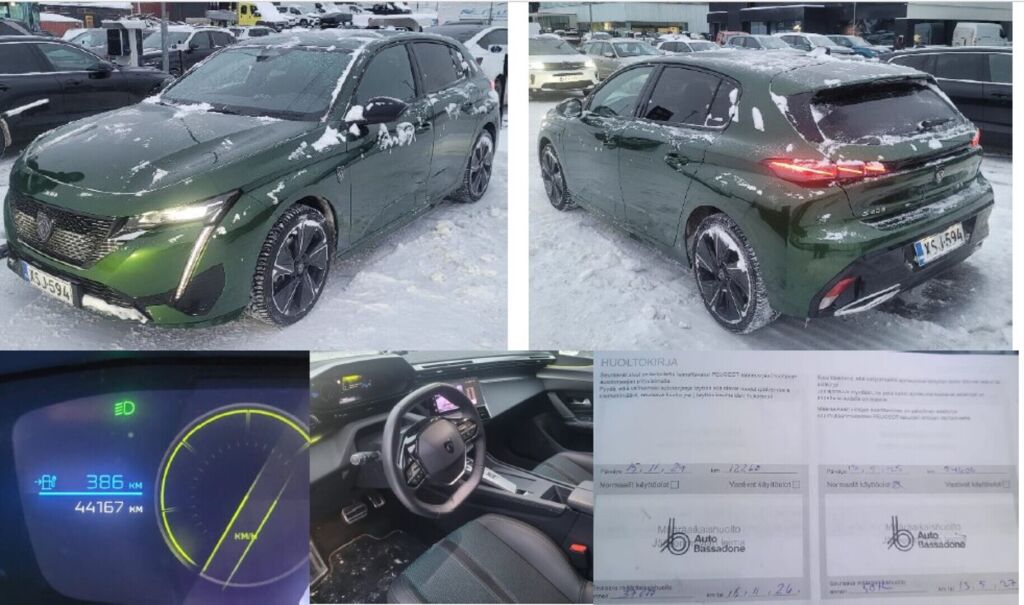 Peugeot E-308 2023 Vihreä