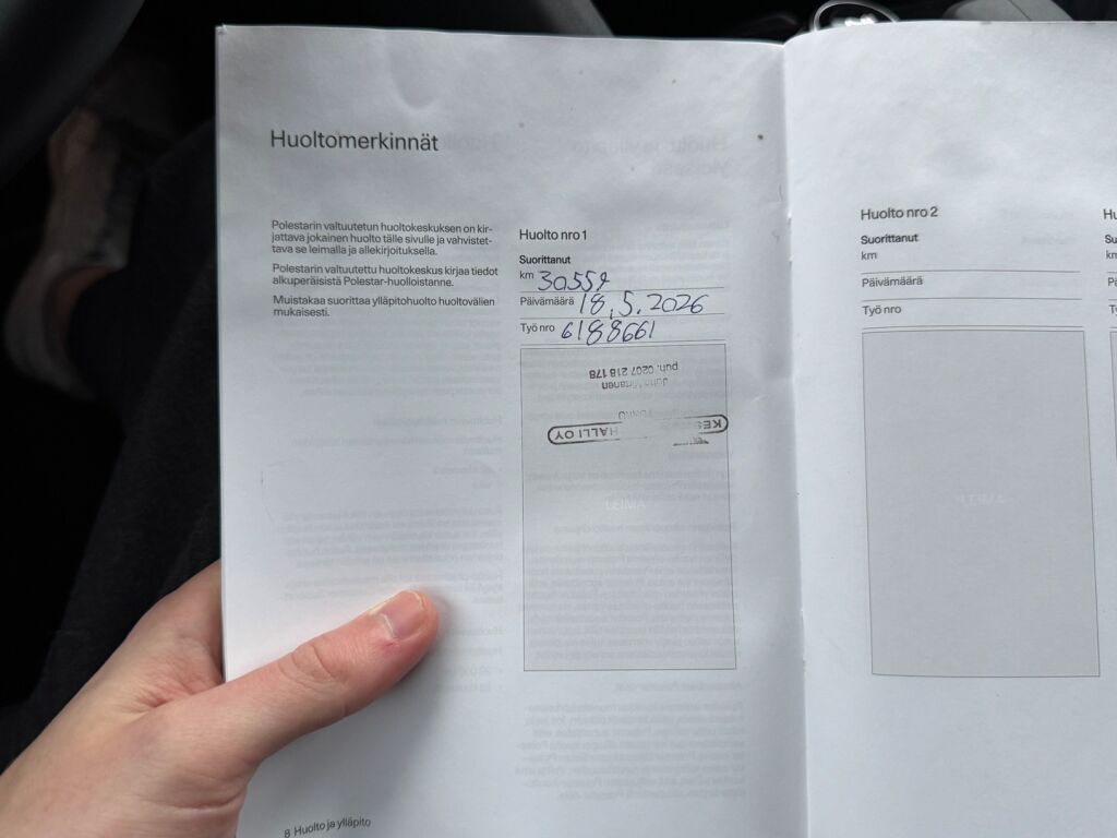 Polestar 2 2024 Harmaa