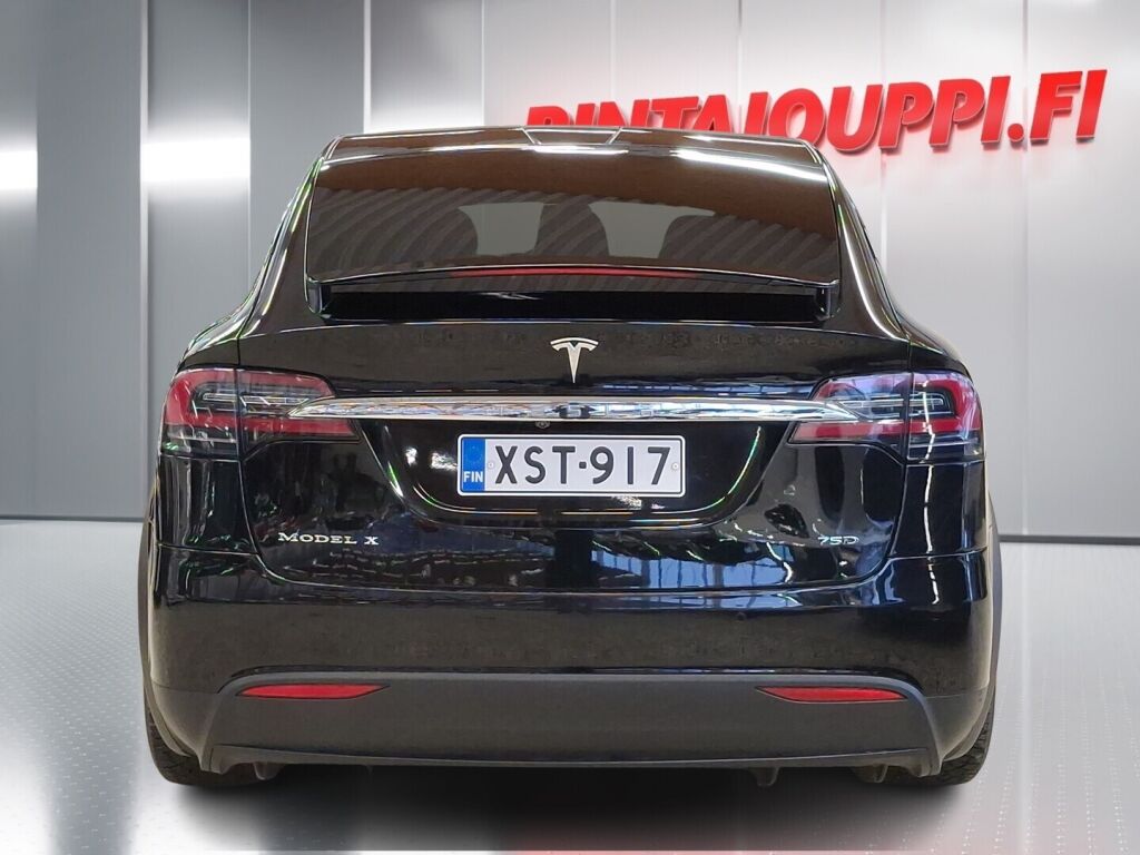 Tesla Model X 2017 Musta