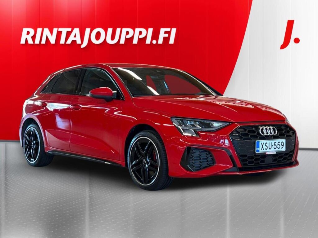 Audi A3 2021 Punainen