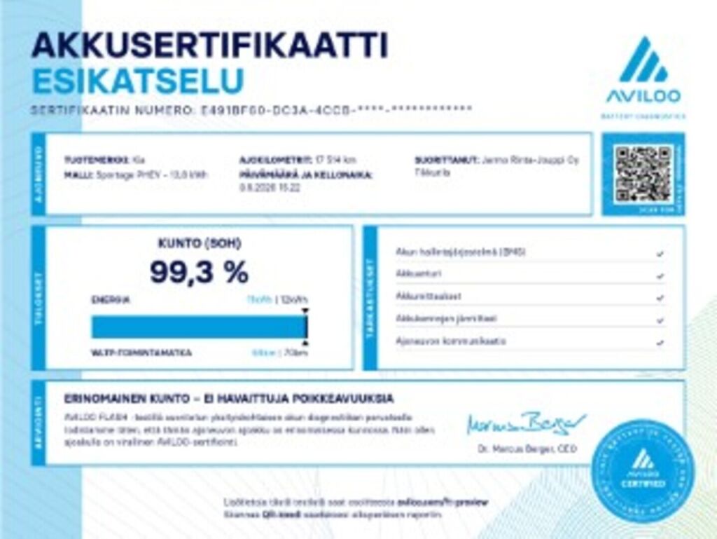 Kia Sportage 2024 Harmaa