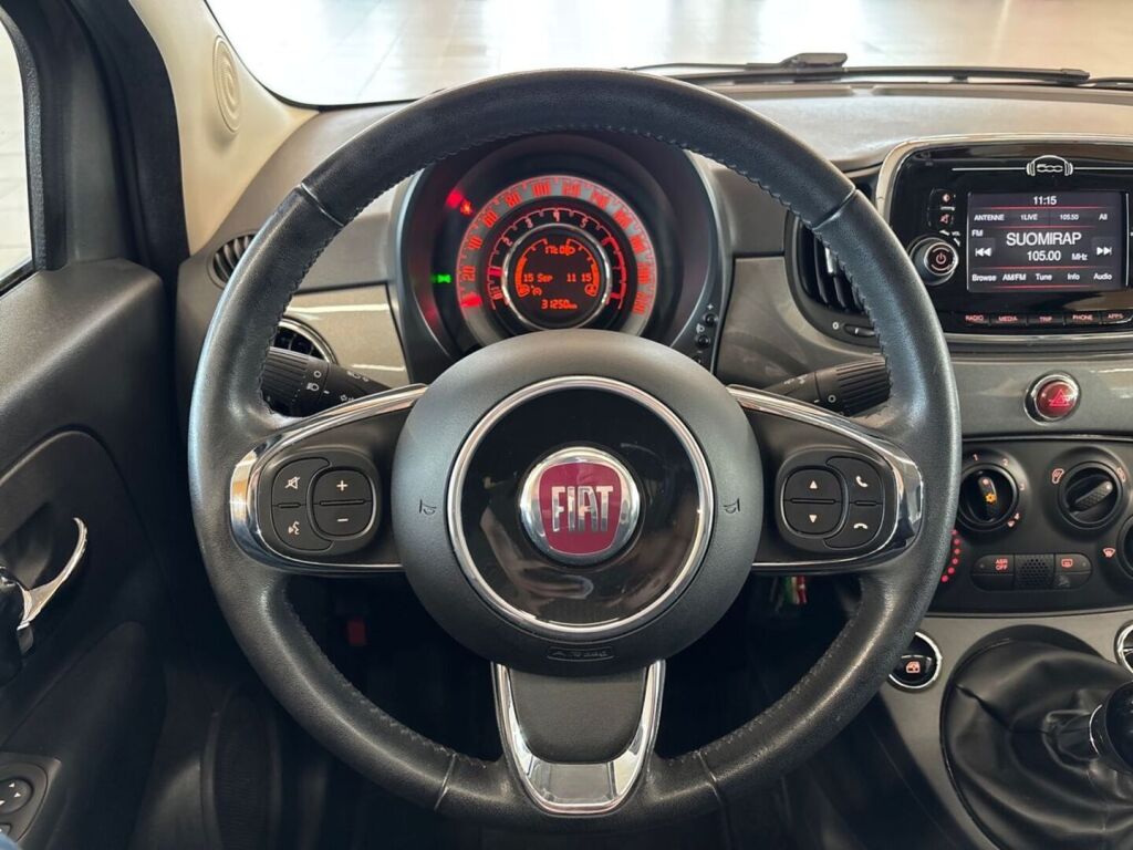 Fiat 500 2017 Harmaa