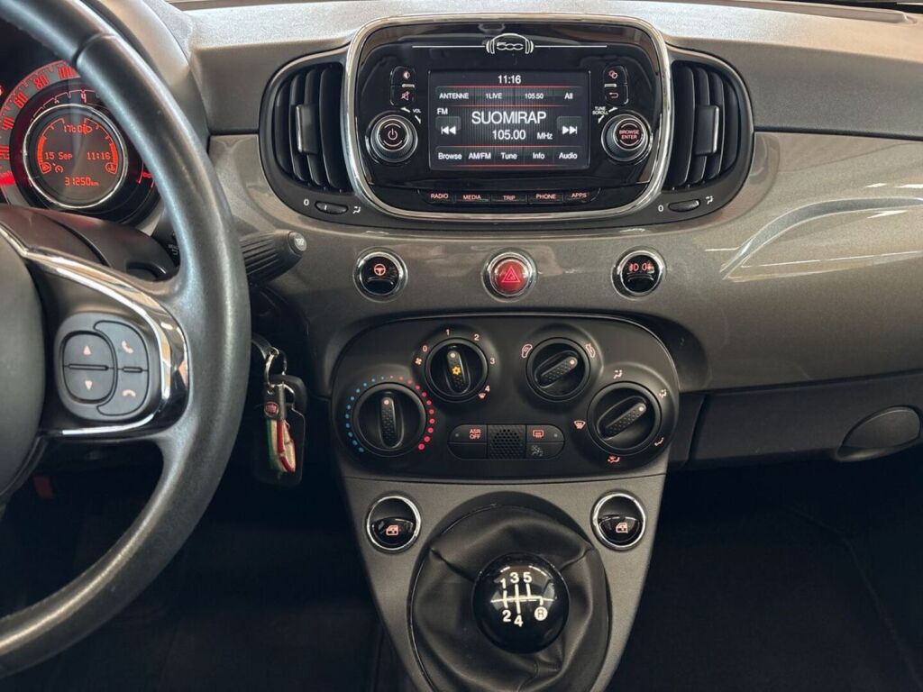 Fiat 500 2017 Harmaa