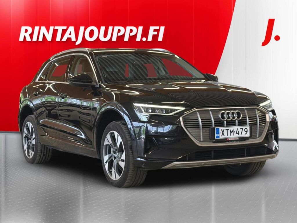 Audi e-tron 2020 Musta