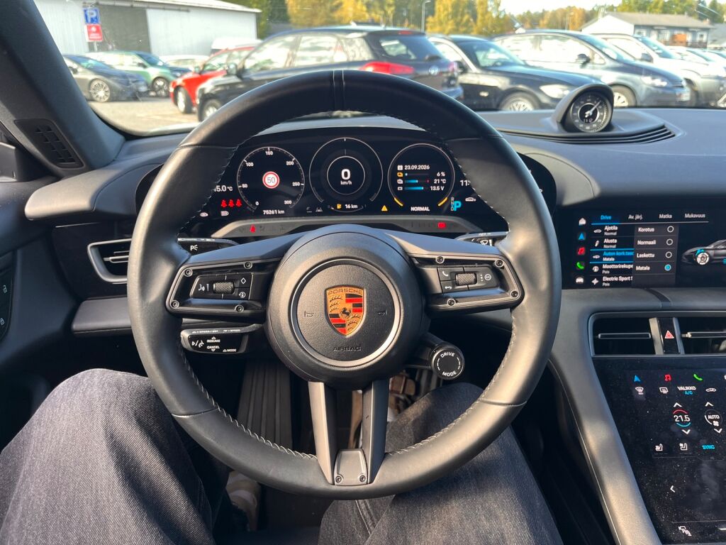 Porsche Taycan 2022 Valkoinen