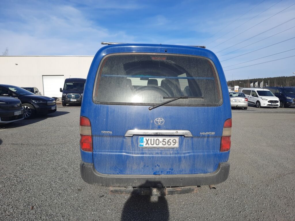 Toyota Hiace 2009 Sininen