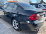 BMW 320 2008 Musta