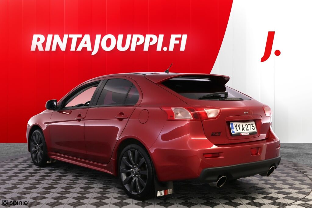 Mitsubishi Lancer 2011 Punainen