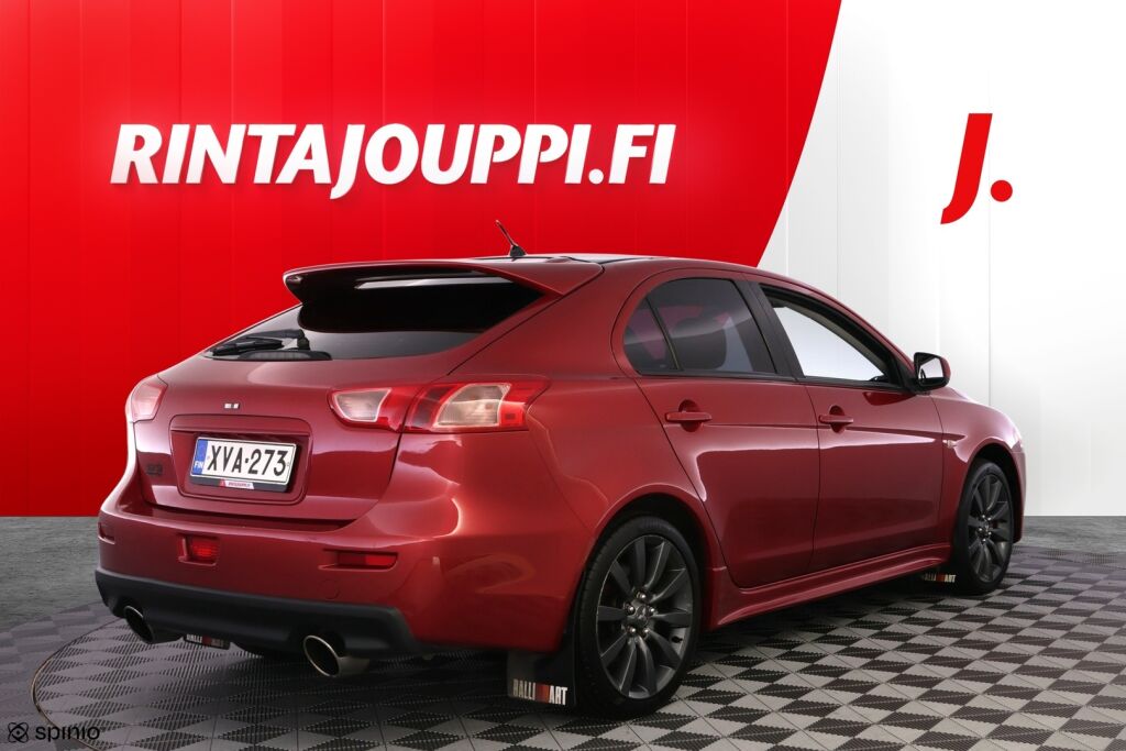 Mitsubishi Lancer 2011 Punainen