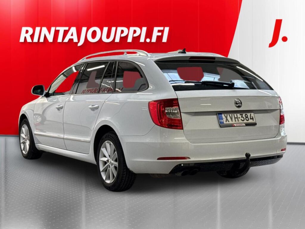 Skoda Superb 2014 Valkoinen