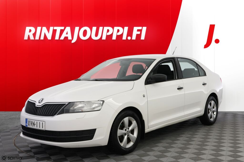 Skoda Rapid 2014 Valkoinen