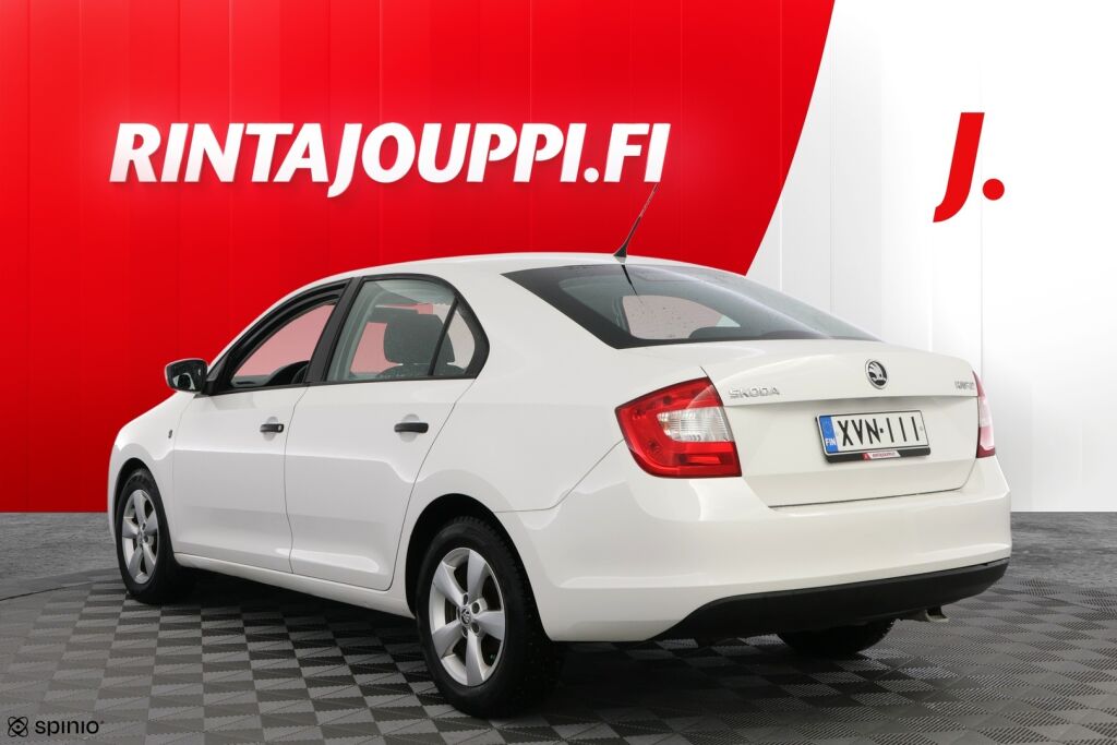 Skoda Rapid 2014 Valkoinen