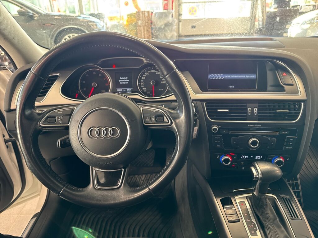 Audi A4 2014 Valkoinen