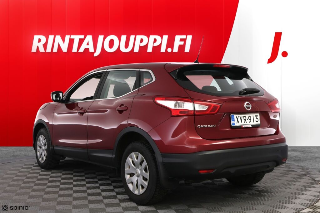 Nissan Qashqai 2014 Punainen